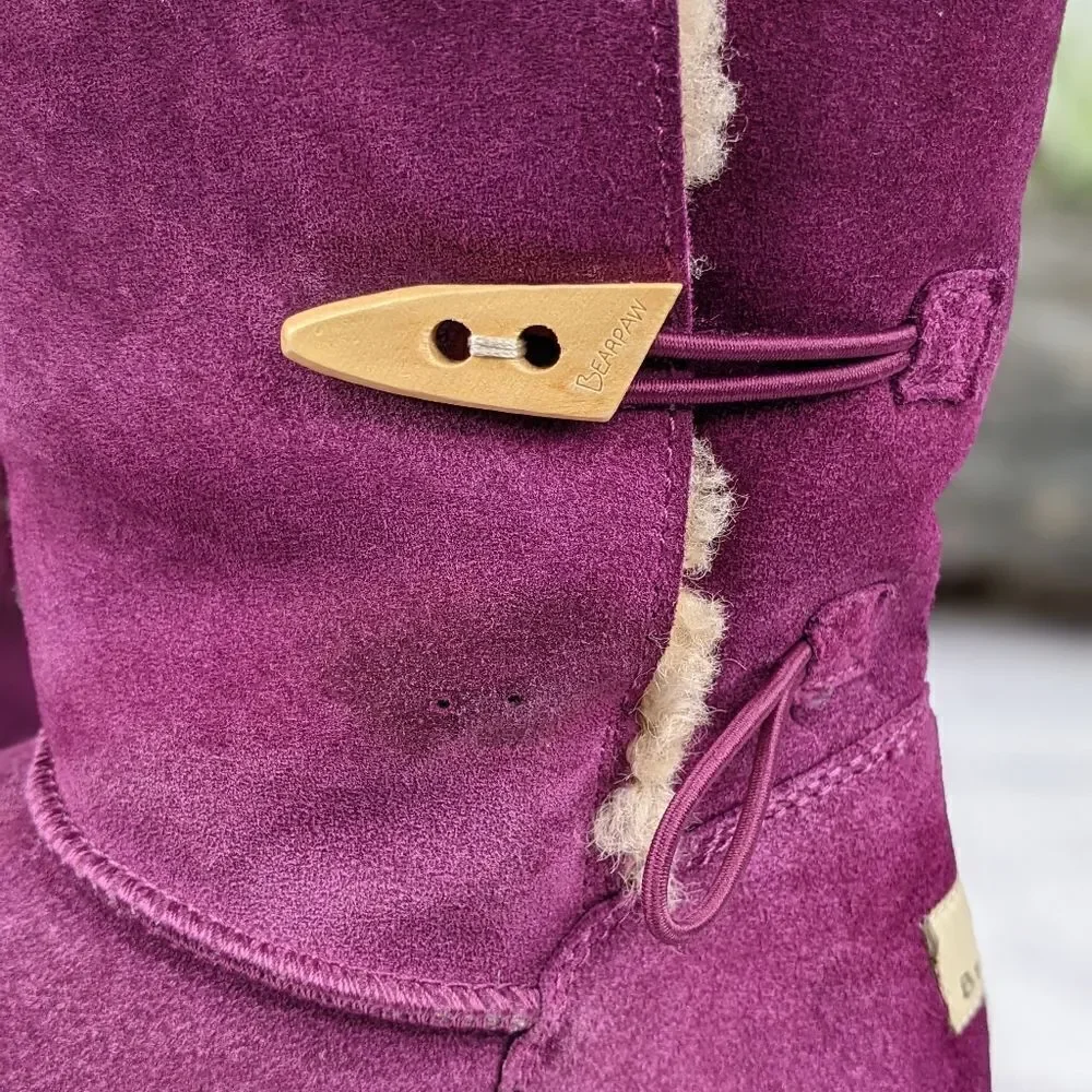 Bearpaw Abigail Boots - Plum Deep Purple